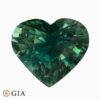 Natural unheated greenish blue sapphire