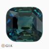 Natural unheated greenish blue sapphire