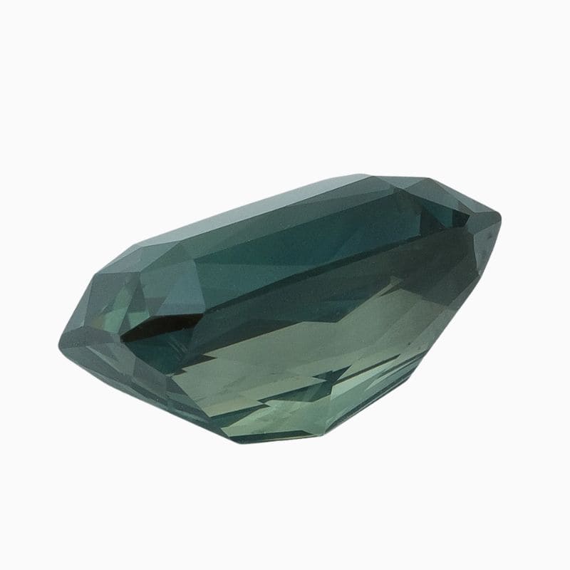 Natural unheated greenish blue sapphire