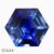 Hexagonal Blue Sapphire gemstone image