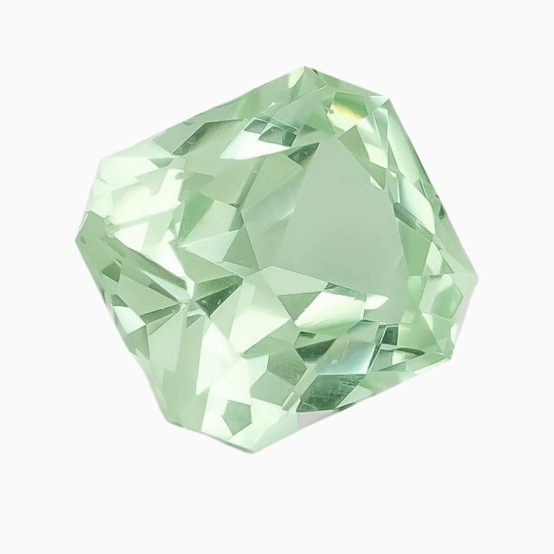 Natural Light Mint Green Grossular Garnet gemstone