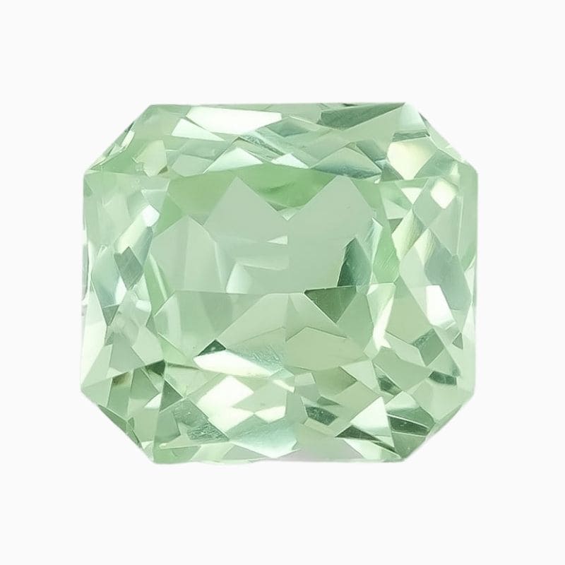 Natural Light Mint Green Grossular Garnet gemstone
