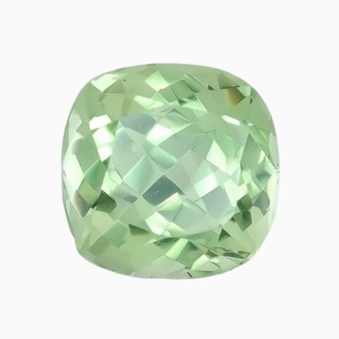 Natural Light Mint Green Grossular Garnet gemstone