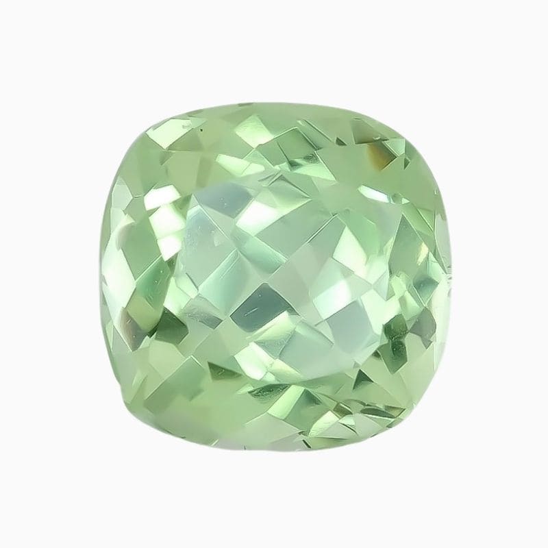 Natural Light Mint Green Grossular Garnet gemstone