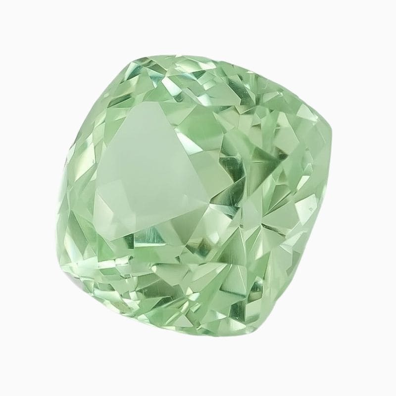 Natural Light Mint Green Grossular Garnet gemstone