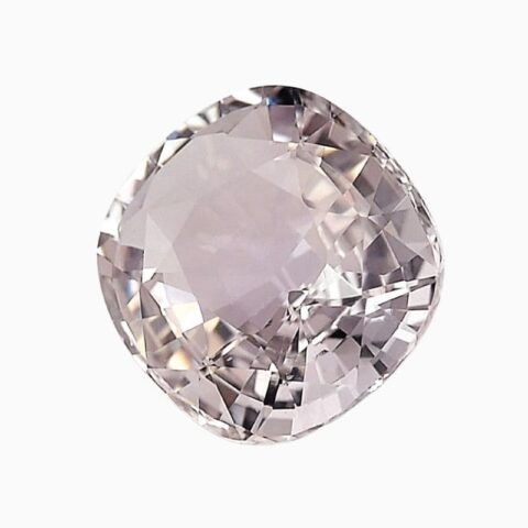 Natural light purple sapphire gemstone