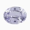 Natural light purple sapphire gemstone