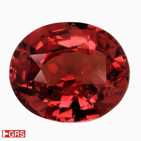 Natural padparadscha sapphire gemstone