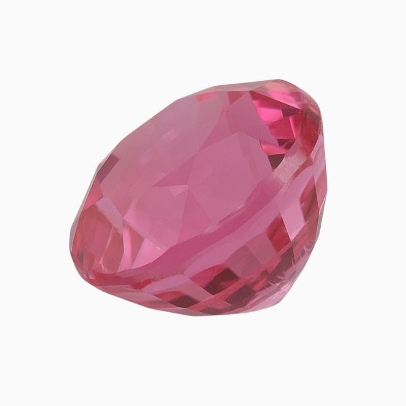 Natural pink spinel gemstone