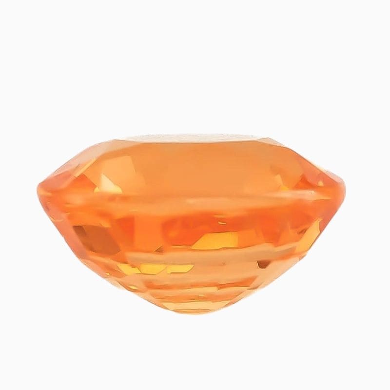 natural natural mandarin garnet 1 81 carats gemstone