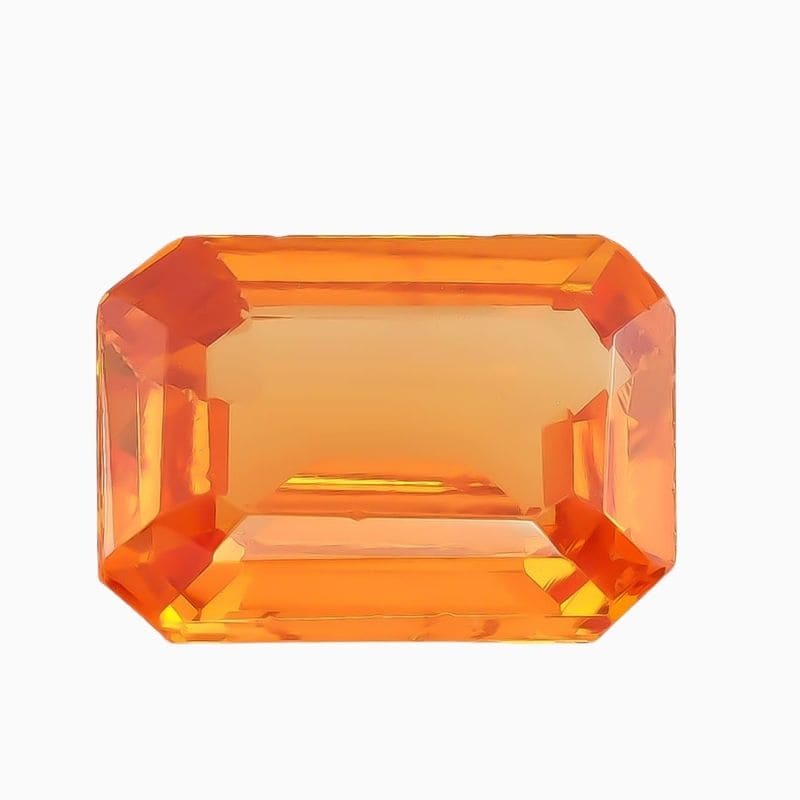 natural natural mandarin garnet 1 83 gemstone