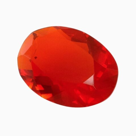 Natural Mexican fire opal gemstone