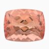 Natural morganite gemstone