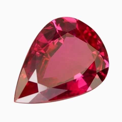 Natural unheated mozambique pigeon blood ruby gemstone