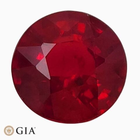 Natural heated mozambique ruby