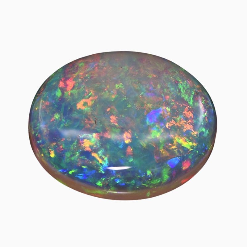 Natural Australian crystal opal gemstone