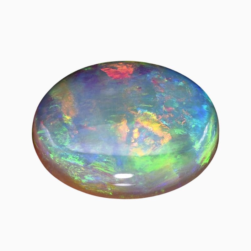 Natural Australian crystal opal gemstone