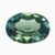 Natural blue-green sapphire