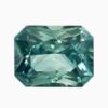 Natural blue-green sapphire