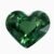 Natural blue-green sapphire gemstone