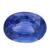 Natural heated sri lanka blue sapphire gemstone