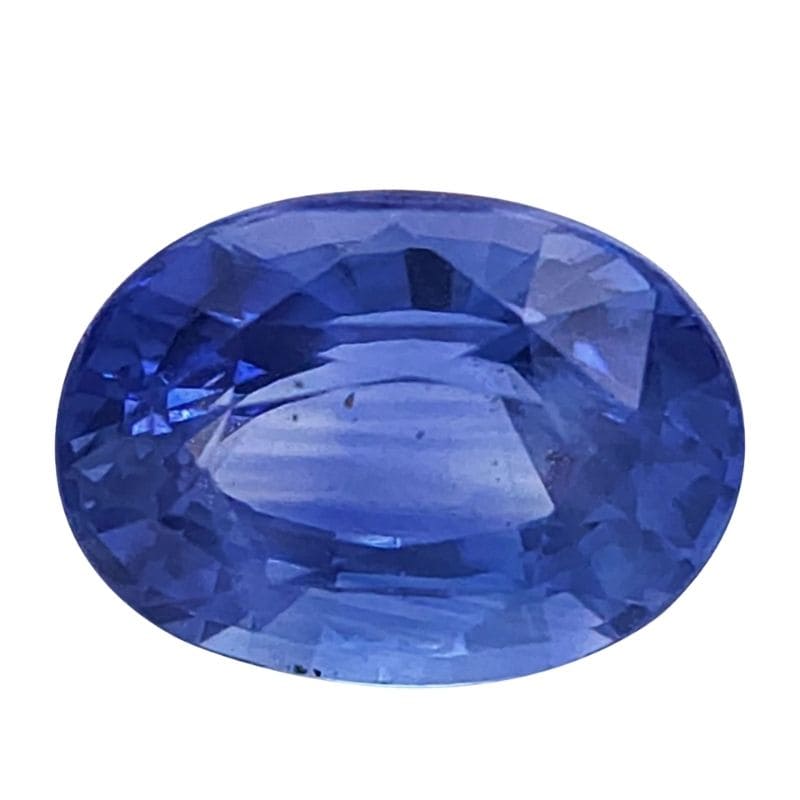 Natural heated sri lanka blue sapphire gemstone