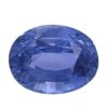Natural blue sapphire gemstone