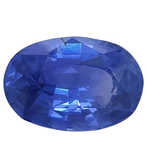 Natural heated sri lanka blue sapphire gemstone