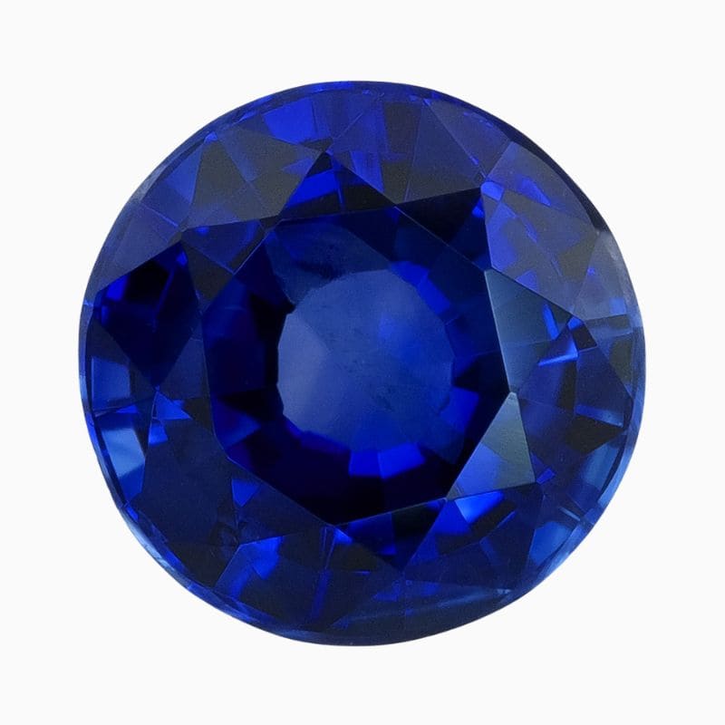 Natural blue sapphire