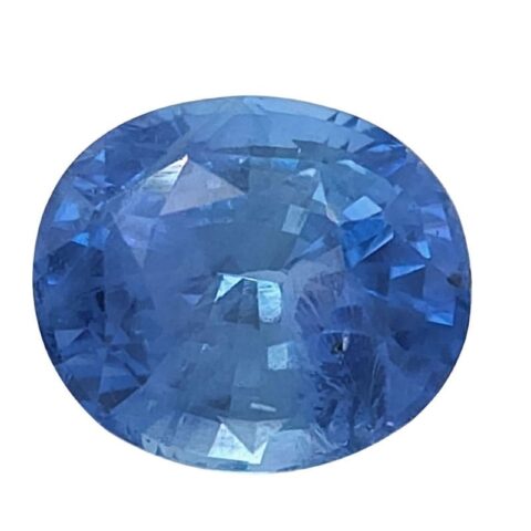 Natural heated sri lanka blue sapphire gemstone