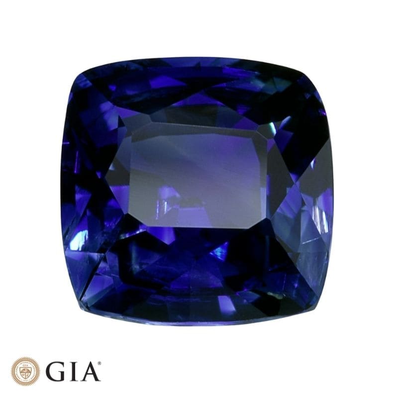 Natural heated blue sapphire gemstone
