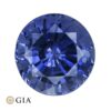 Natural heated blue sapphire gemstone