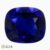 Natural blue sapphire gemstone