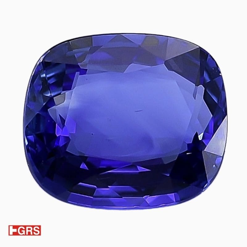 Natural blue sapphire gemstone