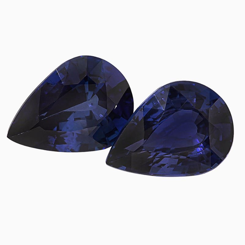 Blue Sapphire Matching Pair gemstone image