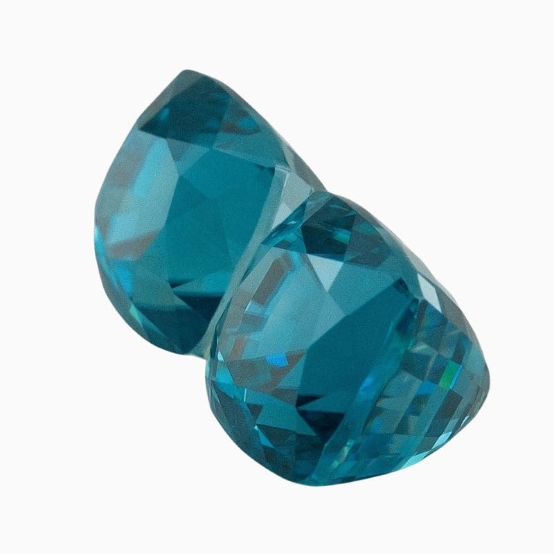 Natural Blue Zircon gemstone