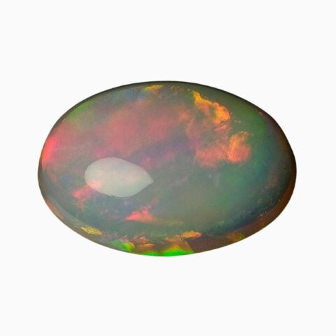 Natural Brazilian opal gemstone