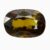 Natural brownish green sphene gemstone