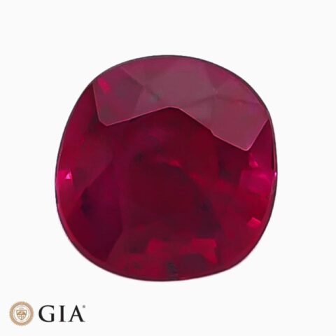 Natural heated burma ruby