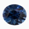 Natural cobalt blue spinel gemstone