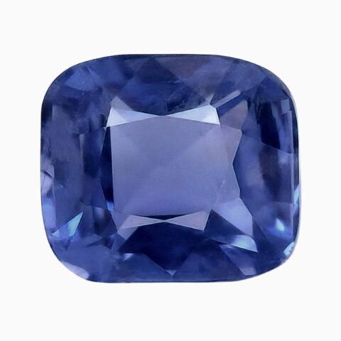 Natural cobalt blue spinel gemstone