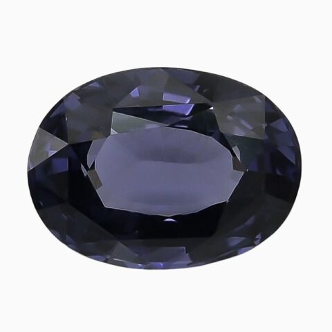Natural color change spinel gemstone