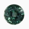 Natural green-blue sapphire gemstone