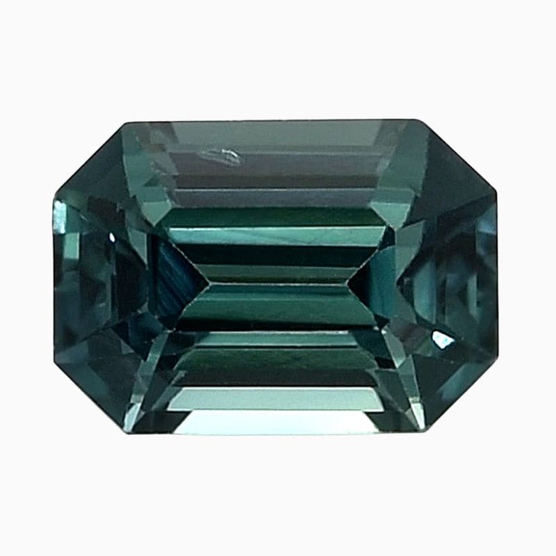 Green Blue Sapphire gemstone image