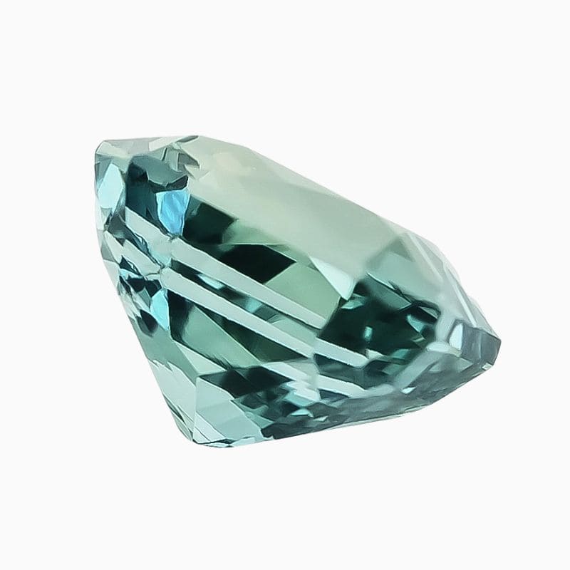 Natural green-blue sapphire