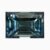 Natural green-blue sapphire gemstone