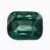 Natural green-blue sapphire