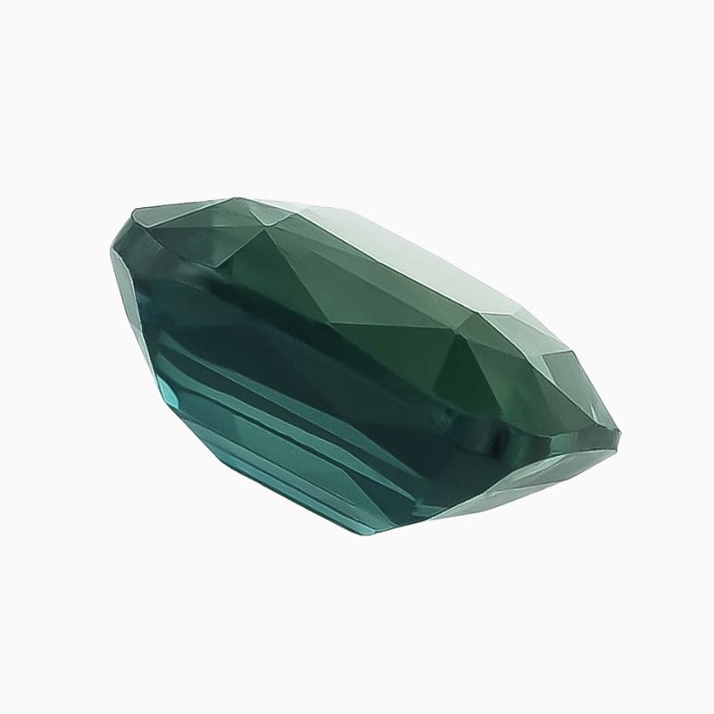 Natural green-blue sapphire