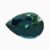 Natural green-blue sapphire