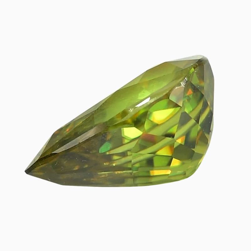 green sphene gemstone